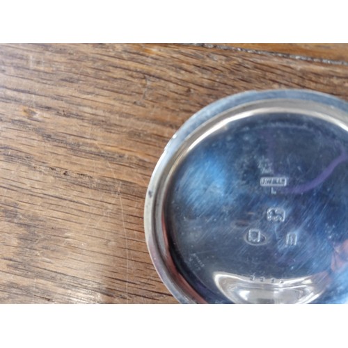 86 - Sterling silver pocket watch by J.W Benson , london 1923 'The Ludgate Watch'