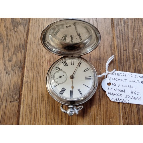 Key wind clearance pocket watch makers