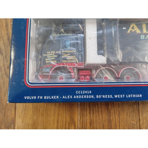114 - Corgi Limited Edition CC12414 Volvo FH Bulker - Alex Anderson, Bo'ness, West Lothian scale 1:50