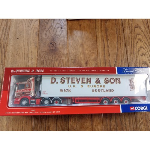 Corgi D. store Steven & Son Scania Refrigerator Box Trailer, #415/2700, NIB