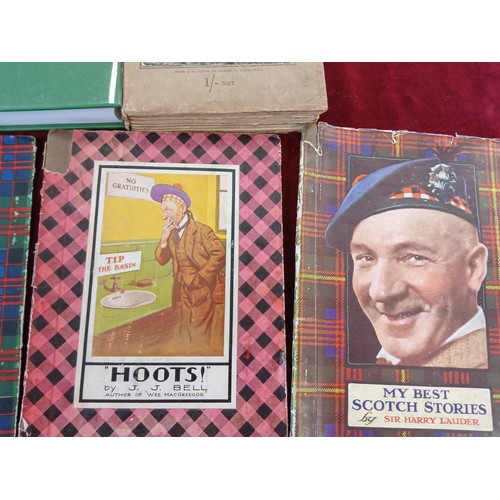 1 - Small selection of Scottish Interest books, to include My Best Scotch Stories by Sir Harry Lauder (1... 