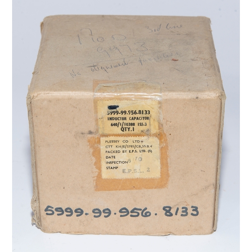 60 - Inductor Capacitor 640/1/10388 5999-99-956-8133 Plessey