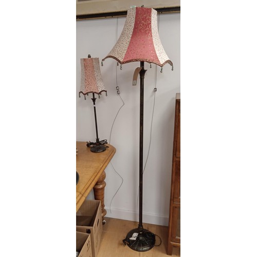 82 - Standard and table matching lamps