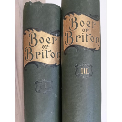 173 - Volumes 1, 2 and 3 in 2 books, Boer or Britain