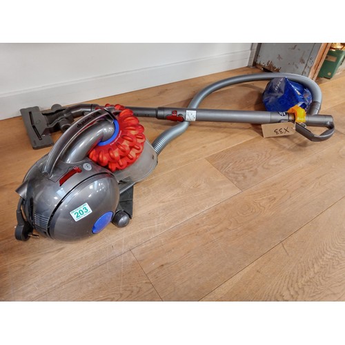 203 - Dyson DC47 vacuum cleaner with parts, in good working order