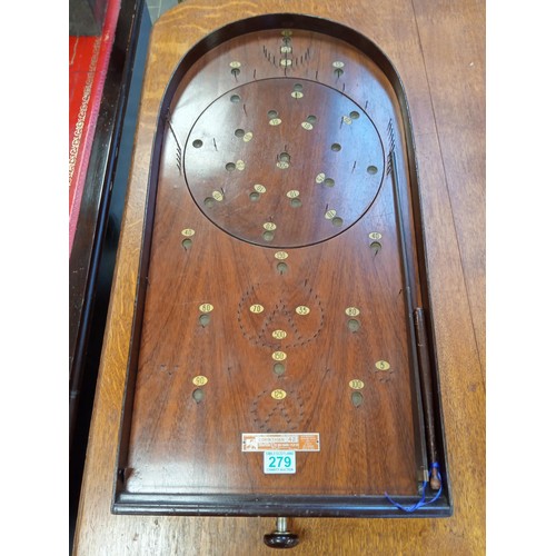 279 - The rotating Corinthian 42 Bagatelle.  Rare Piece.