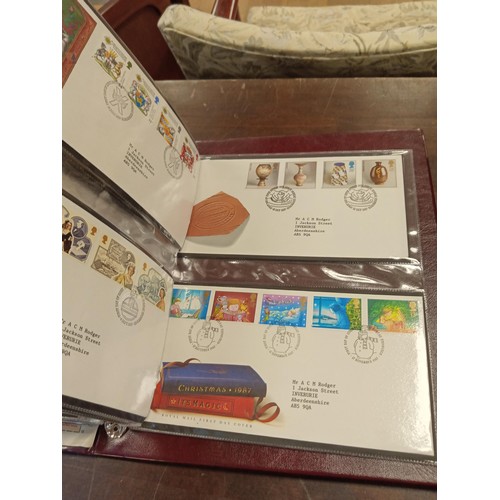 348 - Five albums Royal Mail first day covers.