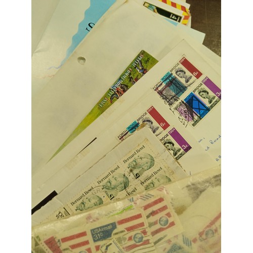 349 - Selection of first day covers, stamps, etc.