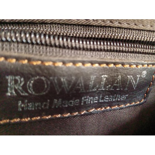 169 - RJR John Rocha leather messenger bag and leather laptop bag