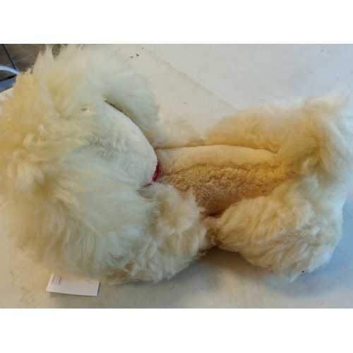 217 - Vintage 1950's sheepskin Poodle.