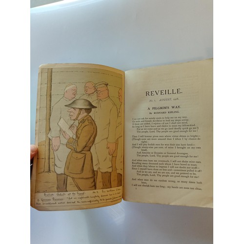 60 - 'Reveille Devoted to the Disabled Sailor & Soldier' by John Galsworthy.  Numbers 1 to 3 complete run... 