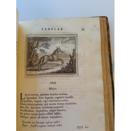 63 - 'Gabrielis Faerni Cremonensis Fabulae Centum' or 'Cent Fables Choises des Anciens Auteurs' by Gabrie... 