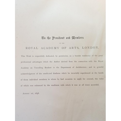 68 - 'Architectural Sketches from the Continent' by R Norman Shaw, from Royal Academy of Arts, 1872.  Vie... 