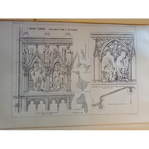 68 - 'Architectural Sketches from the Continent' by R Norman Shaw, from Royal Academy of Arts, 1872.  Vie... 