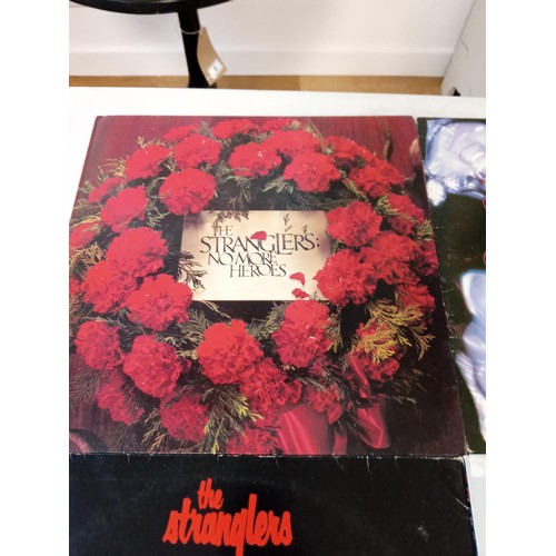 70 - 6 x The Stranglers LP's records & singles See photos for full details