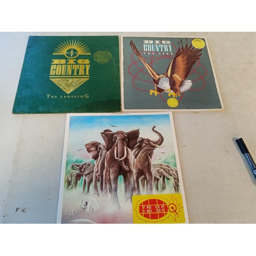 78 - 3 x LP's Big County The Crossing & The Seer & Elvis Costello & The Attractions Armed Forces