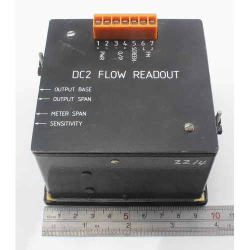 270 - DC2 Flow Readout Gauge Indicator Instrument 30 Imperial Gallon Per Min.