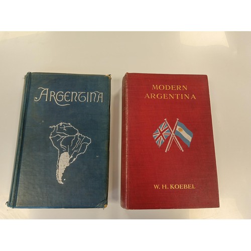 123 - Argentina & The Argentines by Thomas A Turner 1892 published by Swan Sonnenschein & Co Paternoster S... 