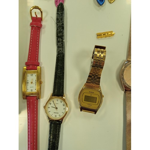 131 - Selection of watches & parts direct from a house clearance