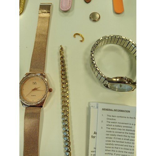 131 - Selection of watches & parts direct from a house clearance