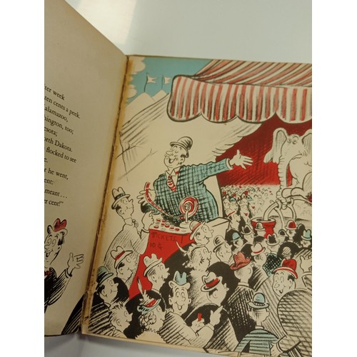 153 - Dr Seuss Horton Hatches the Egg book, Hamish Hamilton London.  Printed in Great Britain by Lowe & Br... 