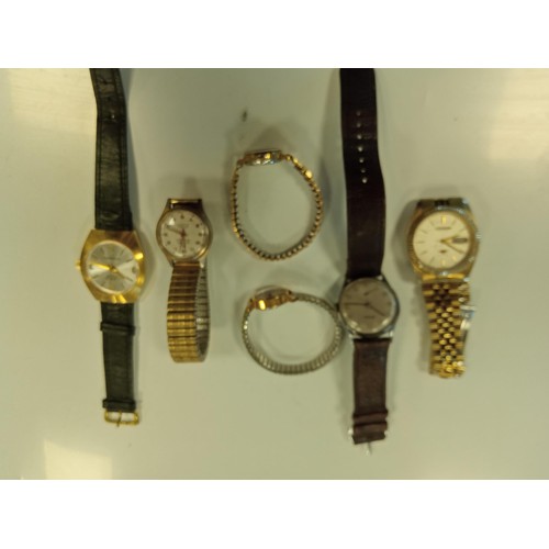 162 - 6 x vintage watches