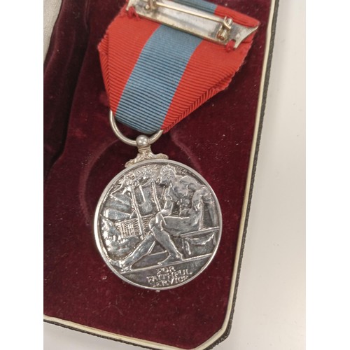 163 - Imperial Service Medal & Eastern Star Jubilee Medal