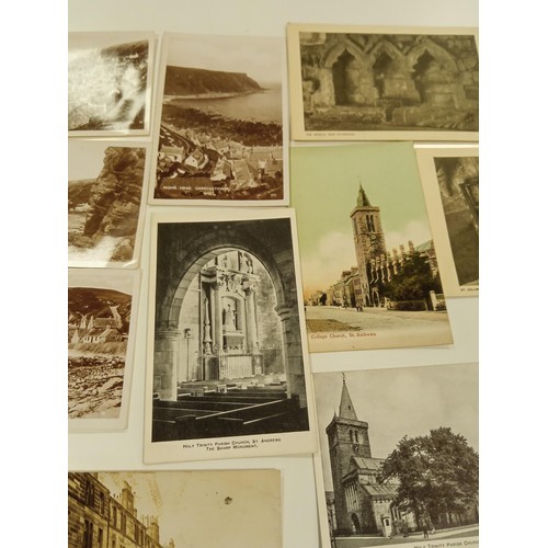 178 - A selection of vintage mainly Scottish & British postcards