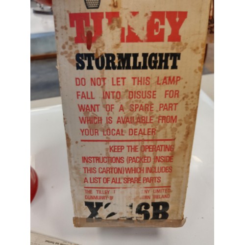 191 - Tilley Storm Lamp with original box X246B, The Tilley Lamp Company Belfast