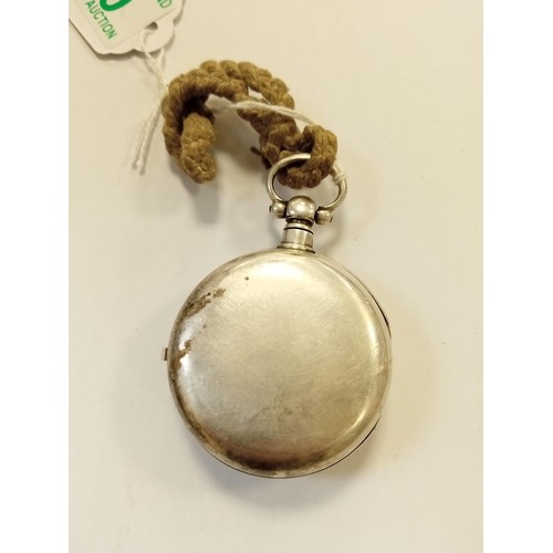 30 - Antique silver Pocket Watch by John Wood, Banff. Chester hallmark 1904 Isaac Jabel Theo Newsome