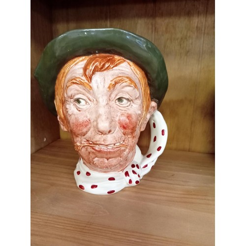 145 - 3 x Toby jugs Royal Doulton 'Jarge', 'Simple Simon' & one other