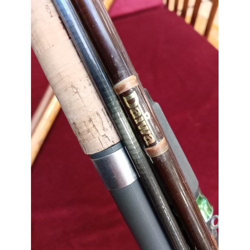 154 - Selection of fly fishing rods inc. Daiwa rods