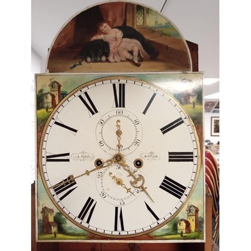 202A - Grandfather clock with Mintlaw face