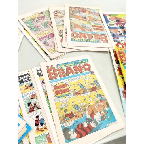 64 - Selection of vintage Beano comics from 1988 onwards