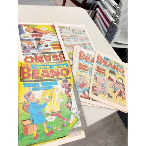 64 - Selection of vintage Beano comics from 1988 onwards