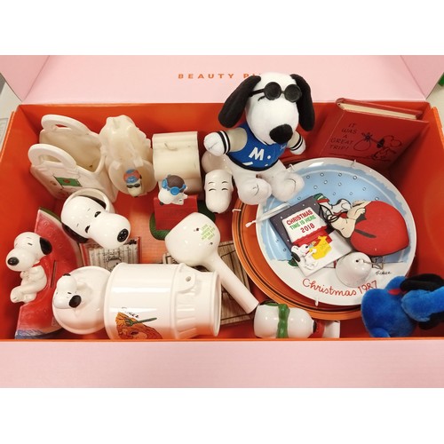 78 - A good selection of Snoopy memorabilia