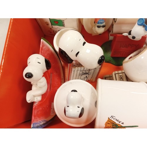 78 - A good selection of Snoopy memorabilia