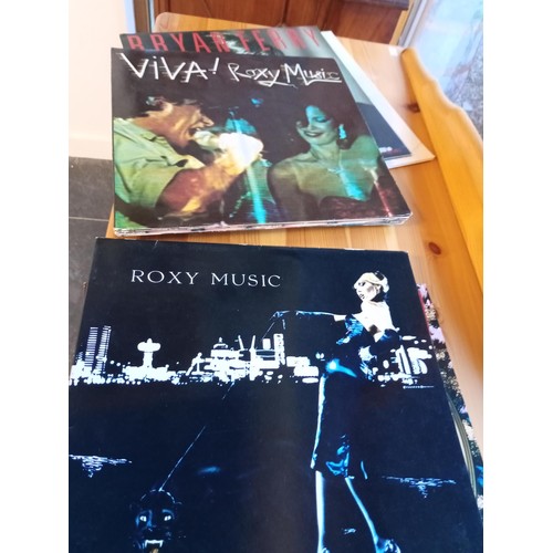 96 - 16 x Roxy Music and Bryan Ferry LP records as listed