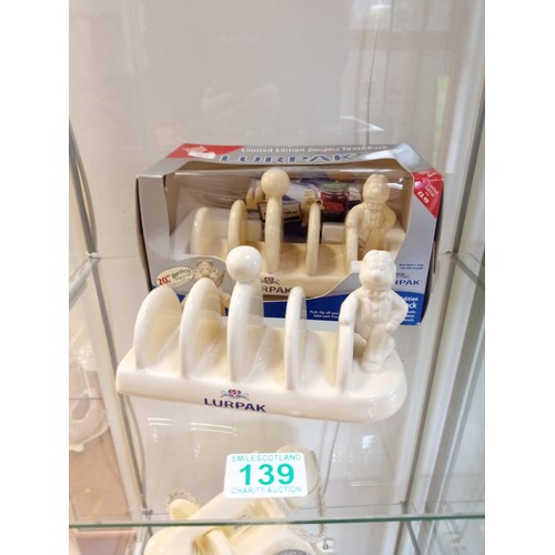 139 - 2 x Lurpak toast racks