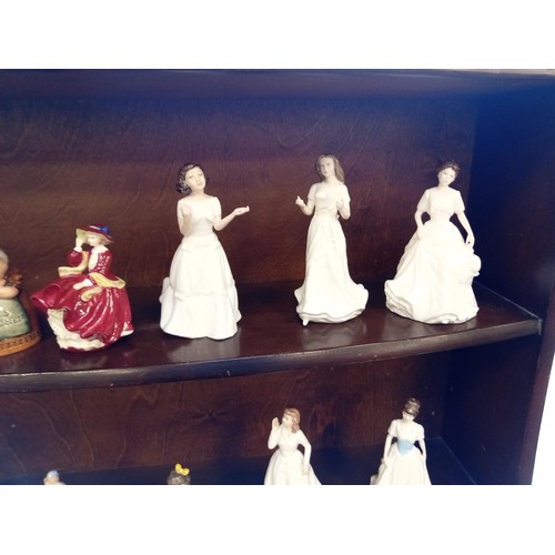 59A - A selection of Royal Doulton figurines and ornaments