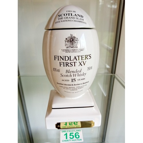 156 - Findlater's Scotland Grand Slam 89-90 5 nations champions whisky