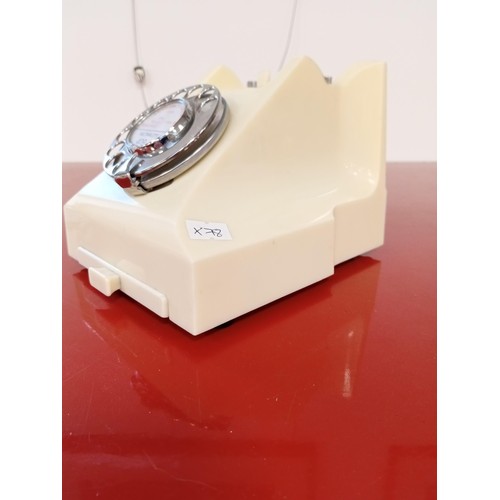 143 - Vintage white ivory telephone