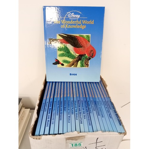 185 - Disney Wonderful World of Knowledge books