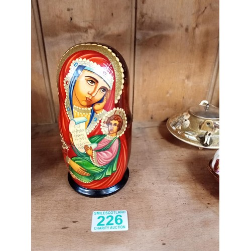 226 - Religious Icon Russian doll