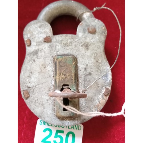 250 - Army issue padlock