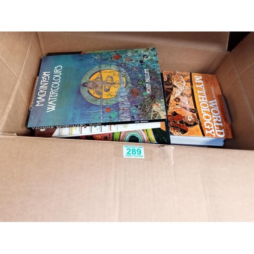 289 - A box of cultural books