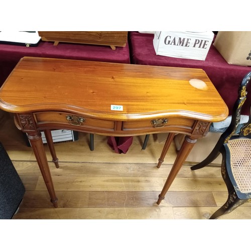 297 - Console table with one drawer