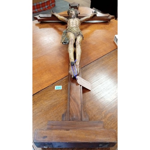 308 - Religious cross INRI 150x80cm approx.