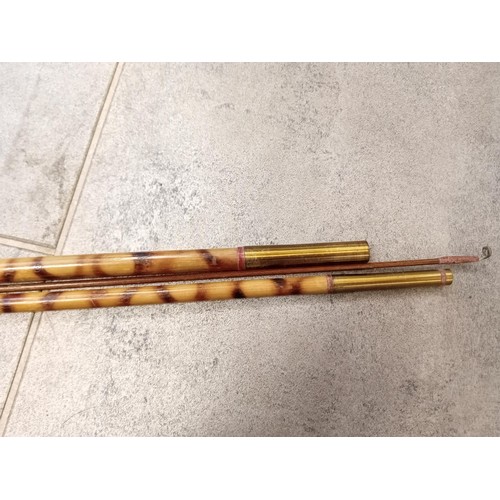 309 - Vintage 3-piece Bamboo fishing rod A/F