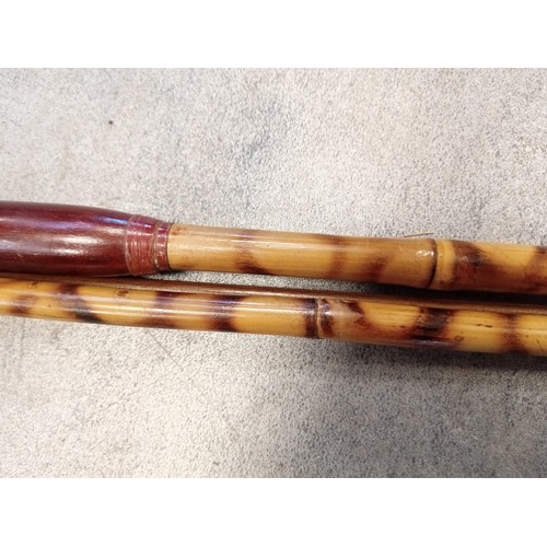 309 - Vintage 3-piece Bamboo fishing rod A/F